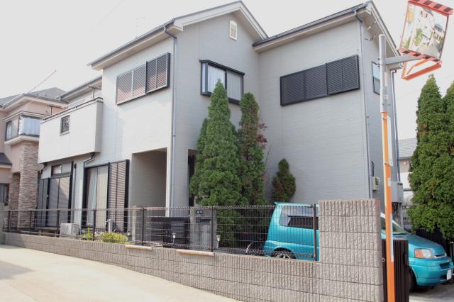 外壁　塗装　岩槻