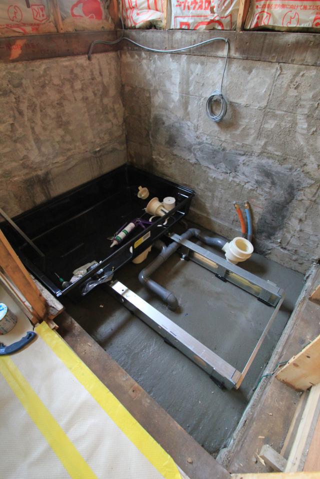 お風呂　解体　春日部